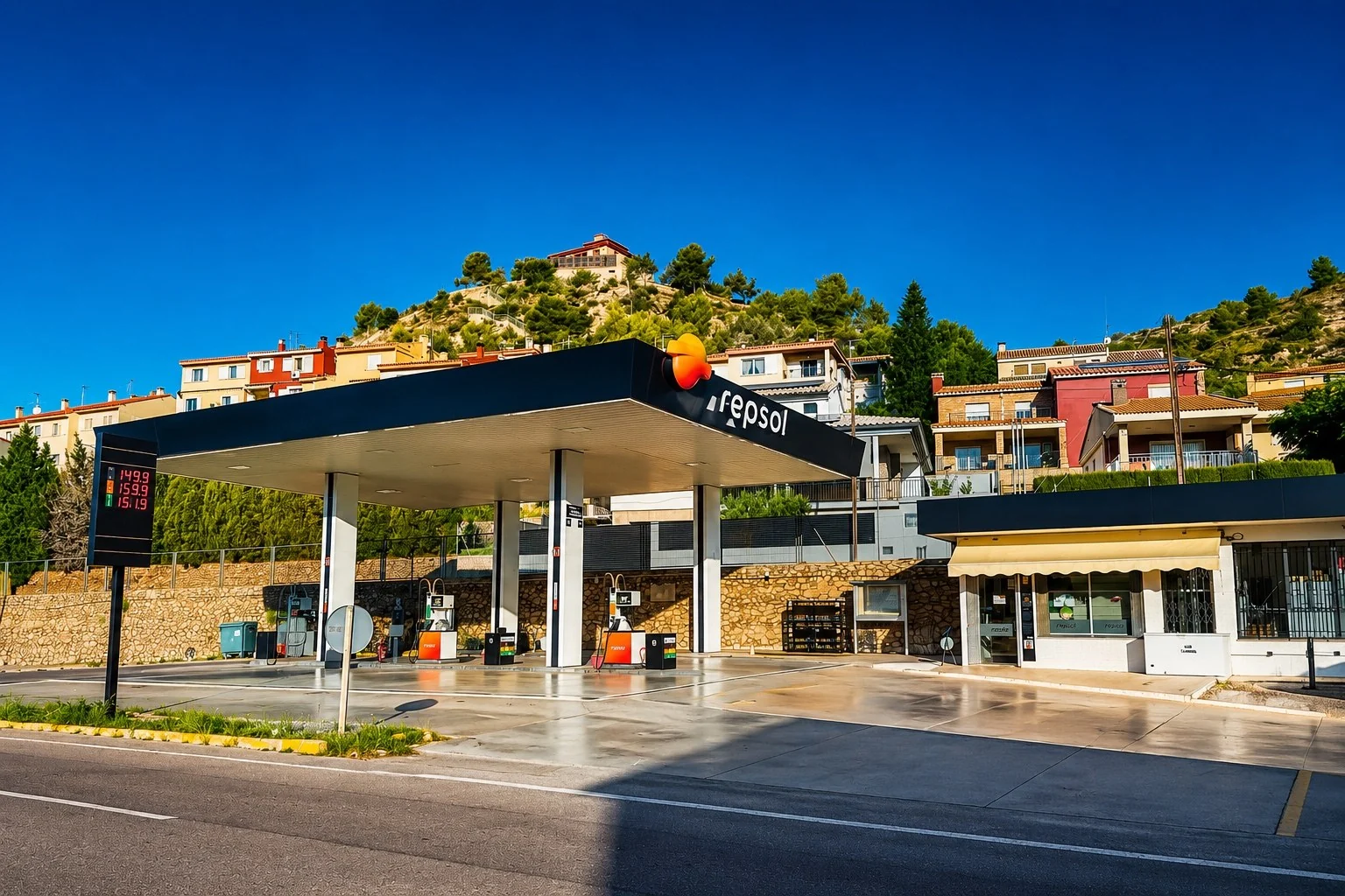 Estación de servicio Repsol Borriol