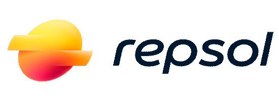 Logotipo animado de Repsol